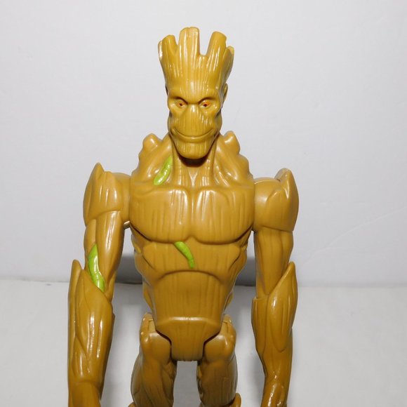 2016 Guardians of the Galaxy Titan Hero  12" Groot Action Figure Hasbro Marvel - Picture 2 of 5